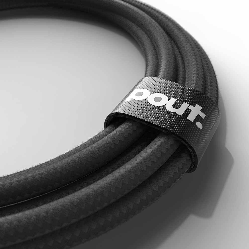 ElectroBoost - LED Display 100W PD USB-C to USB-C Data Cable