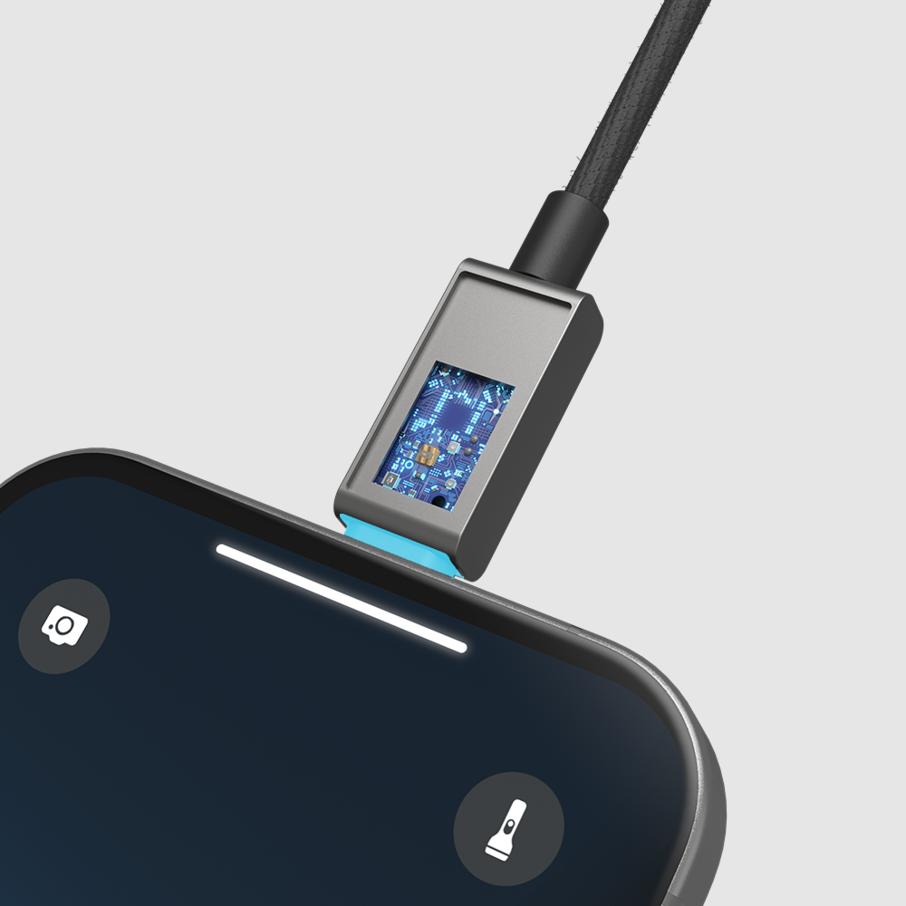 ElectroBoost - LED Display 100W PD USB-C to USB-C Data Cable
