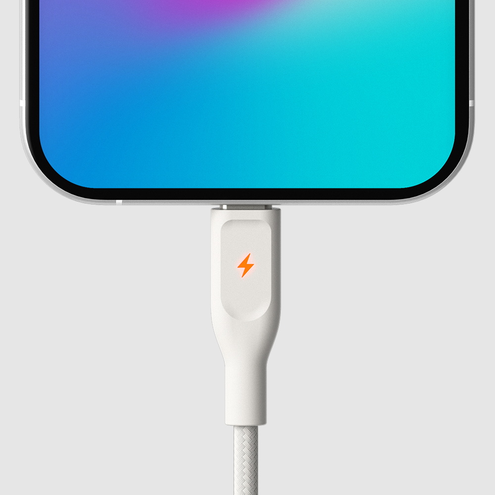 ElectroBoost - Thunderbolt LED 100W PD USB-C to USB-C Data Cable