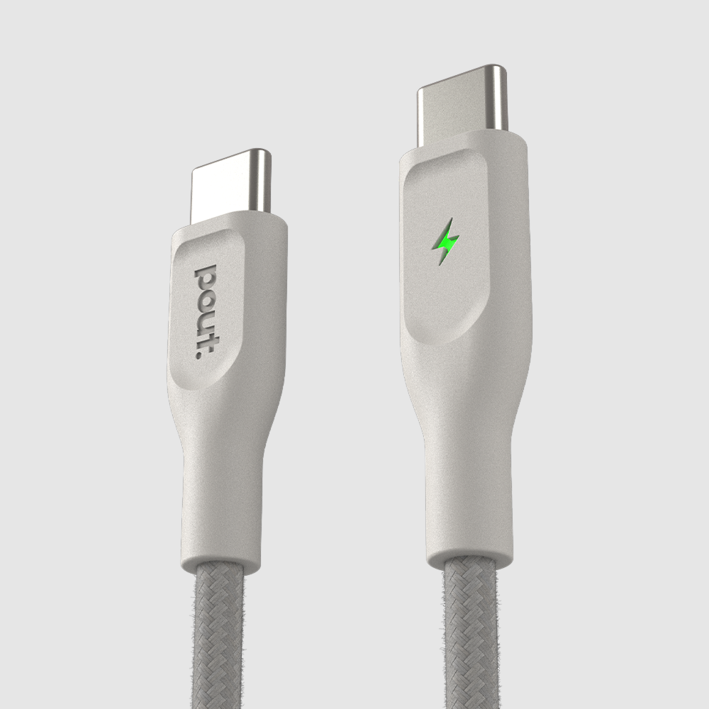 ElectroBoost - Thunderbolt LED 100W PD USB-C to USB-C Data Cable