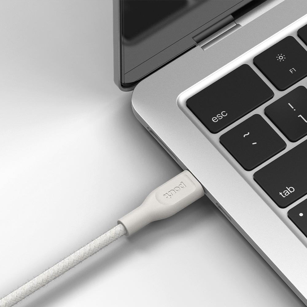 ElectroBoost - Magnetic 100W PD USB-C to USB-C Self-Winding Cable