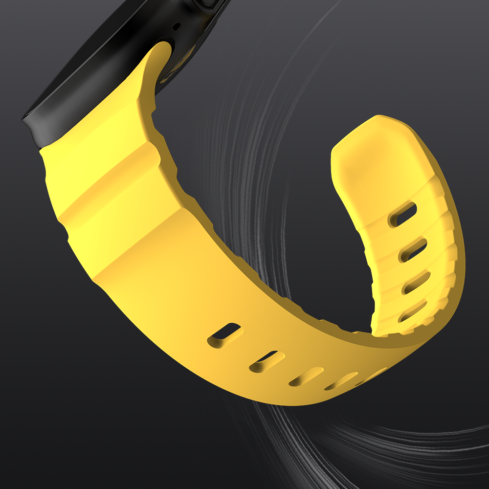 Engineered with air holes and channels to maximize airflow, keeping your wrist cool and dry even during intense workouts.