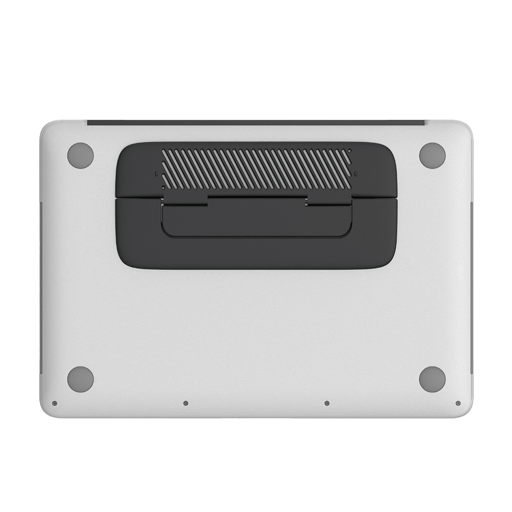 You can freely install this laptop riser to the bottoms of nearly all laptops and computer keyboard without blocking the air outlets, such as Macbook Pro/Air, Samsung Notebook, LG Gram, Google Pixelbook, Dell XPS, HP, ASUS, Lenovo ThinkPad, Acer, Chromebook, Microsoft Surface and iPad, etc. Laptop ventilated stand offers great heat dissipation and natural airflow to prevent your laptop from overheating.