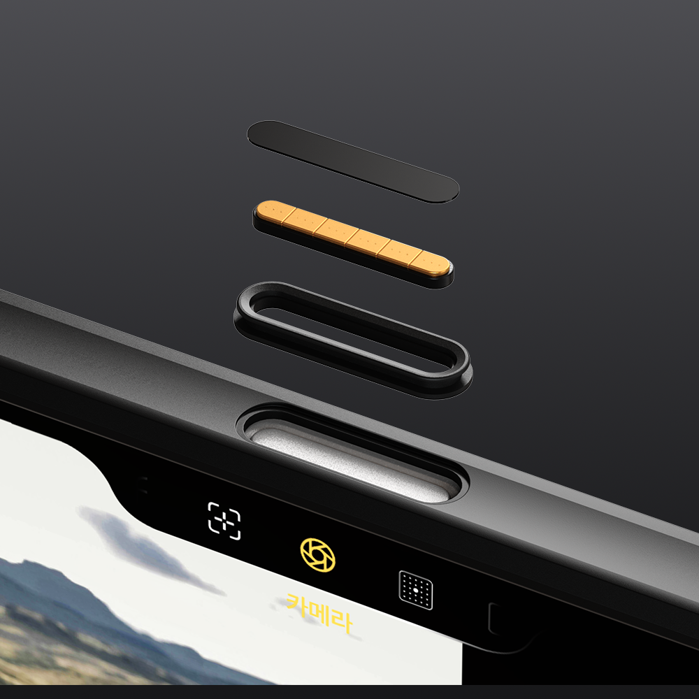 Built-in cover ensures smooth control and guards against dust and moisture.