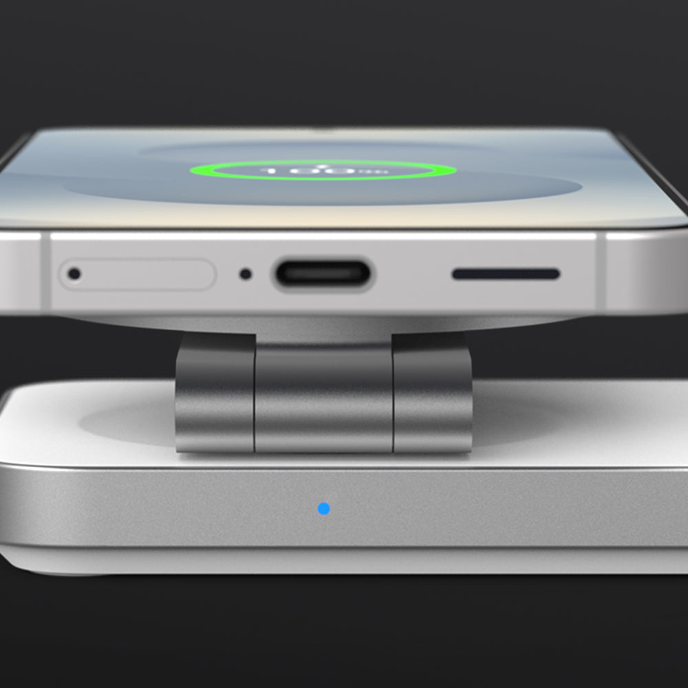 With fully adjustable phone and watch charging modules, you can tilt the chargers to your preferred angle for hands-free viewing. Whether you’re watching videos in landscape mode or attending FaceTime calls in portrait mode, this charger adapts to your needs.