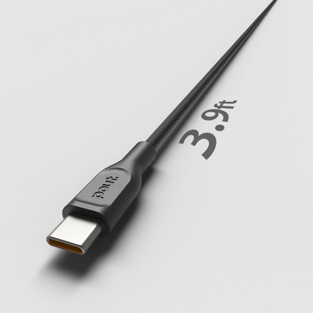 ElectroBoost - Magnetic 100W PD USB-C to USB-C Self-Winding Cable