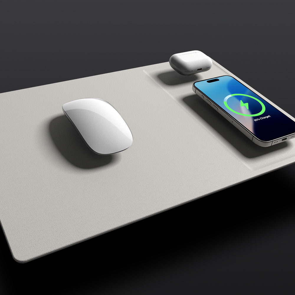 Power up your phone and earbuds simultaneously with a single pad. Featuring support for 3W/5W/7.5W/10W/15W outputs, this innovative solution eliminates clutter while delivering fast, efficient charging for multiple devices. 