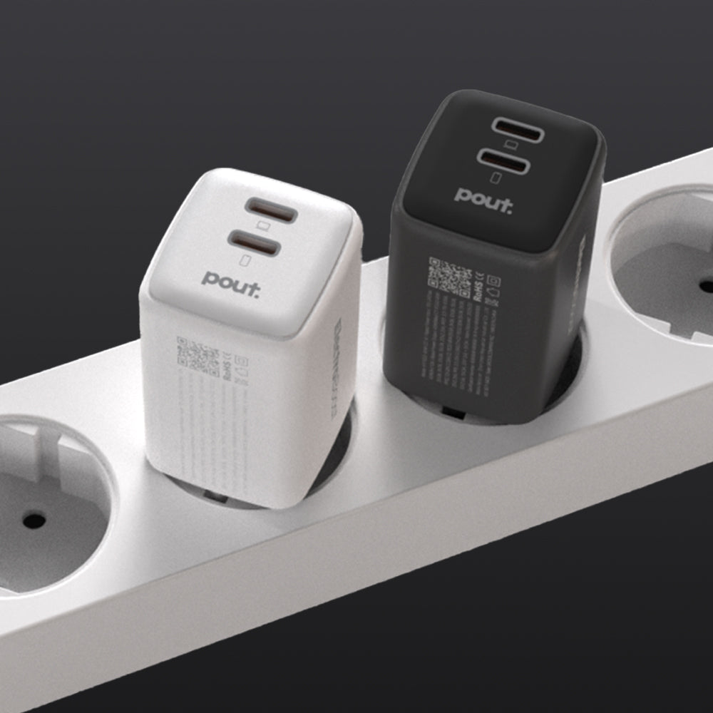 Fast, efficient charging in a compact design. 