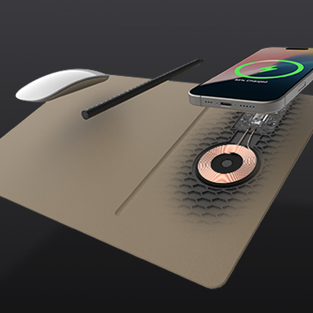 Offers high-speed charging with 5W, 7.5W 10W, and 15W outputs, efficiently powering all Qi-enabled devices, including the latest iPhones, Samsung flagships, and other gadgets. 