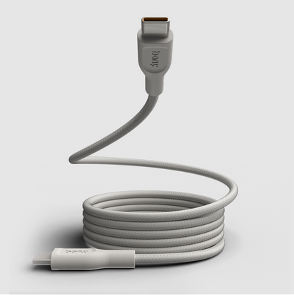ElectroBoost - Magnetic 100W PD USB-C to USB-C Self-Winding Cable
