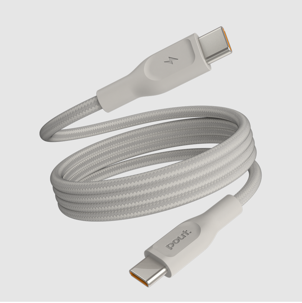 ElectroBoost - Magnetic 100W PD USB-C to USB-C Self-Winding Cable