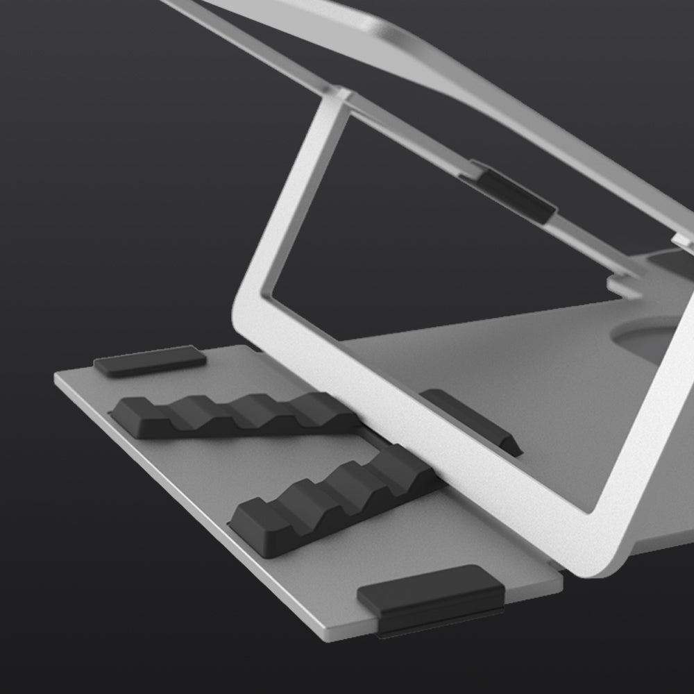 Featuring five adjustable tilt levels, this stand allows you to set the perfect 24° to 38° viewing angle, ensuring a comfortable and ergonomic work setup. Easily adjust the angle to reduce strain on your neck and back, helping you stay productive for longer periods. 